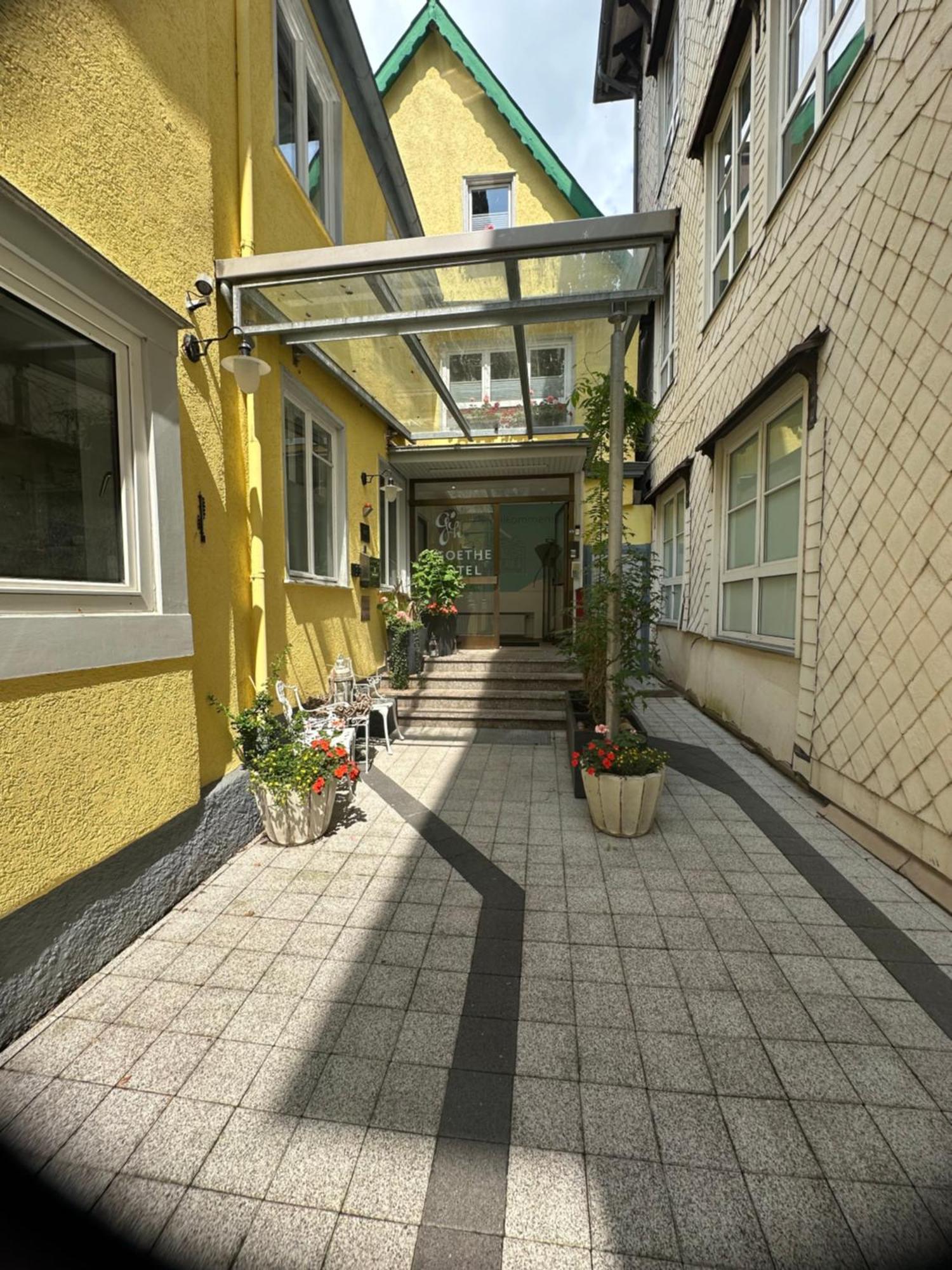 Goethe Hotel Bad Pyrmont Bagian luar foto